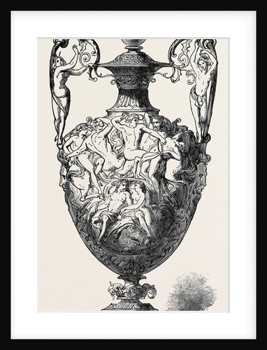 The Goodwood Race Prize Plate: The Stewards' Cup, Etruscan, Battle of the Centaurs, 1852 by Anonymous