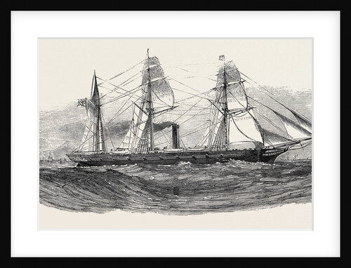 The Screw Steamship Sydney, Built for the Australian Royal Mail Steam Navigation Company, 1852 by Anonymous