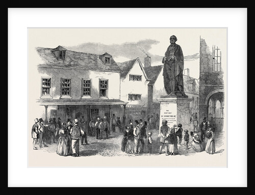 Statue of the Late Sir Robert Peel, at Tamworth by Anonymous