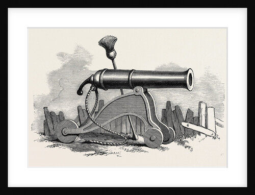 Burmese Gun, Captured at Rangoon, 1852 by Anonymous