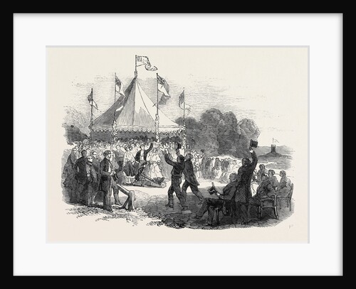 Deeside Railway, Cutting of the First Turf, 1852 by Anonymous