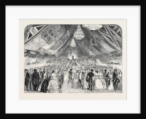 Grand Entertainment on Boabd H.M.S. Prince Regent, at Cork, 1852 by Anonymous