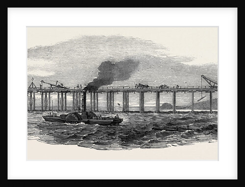Works of the Portland Breakwater, 1852 by Anonymous