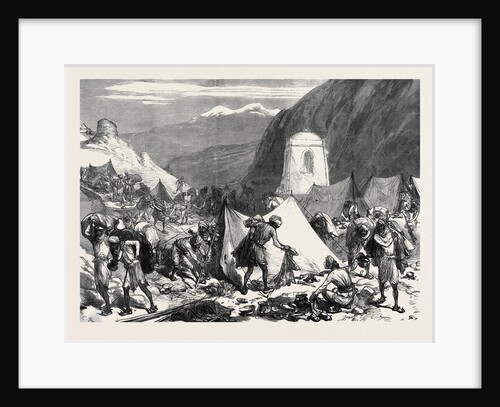 The Afghan War: Native Camp Followers Looting the Afghan Camp at Fort Ali Musjid 1879 by Anonymous