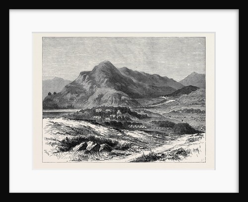 The War in Afghanistan: Thull with the Camp of General Roberts and Fort of Kapiyanga Khoorum Pass 1879 by Anonymous