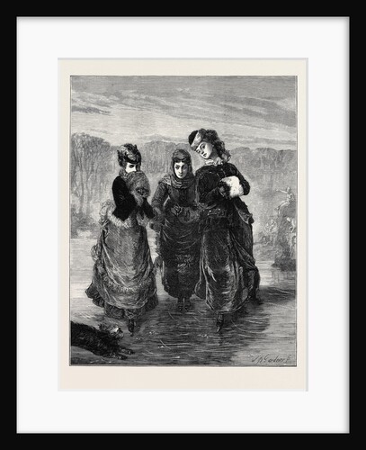 The First Lesson 1879 by Anonymous
