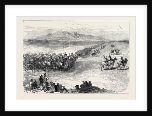 The Afghan War: Three Cheers for the Queen New Year's Day at Jellalabad 1879 by Anonymous