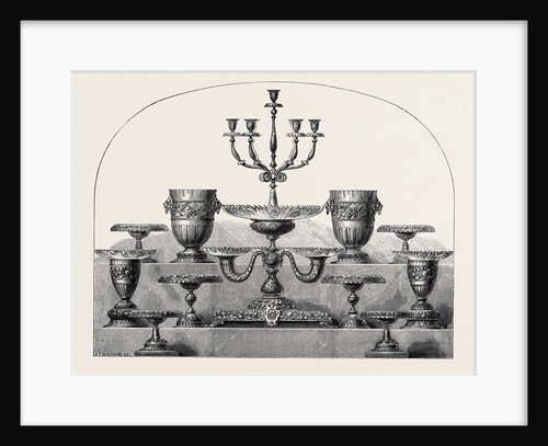 Marriage of the Duke of Connaught: Silver-Gilt Service Presented by the Royal Engineers 1879 by Anonymous