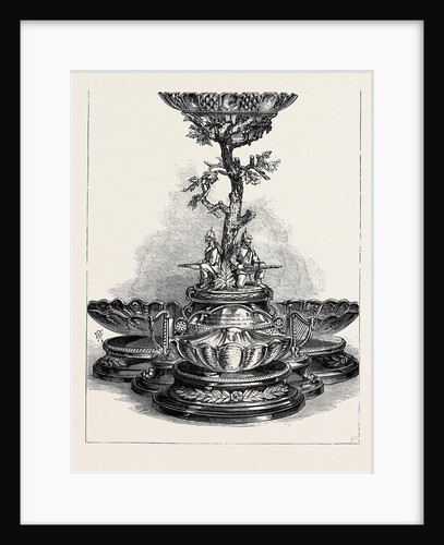 Marriage of the Duke of Connaught: Table Centrepiece Presented by the London Irish Rifles 1879 by Anonymous