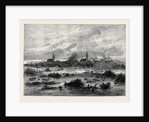 The Great Flood in Hungary: Szegedin after the Disaster 1879 by Anonymous