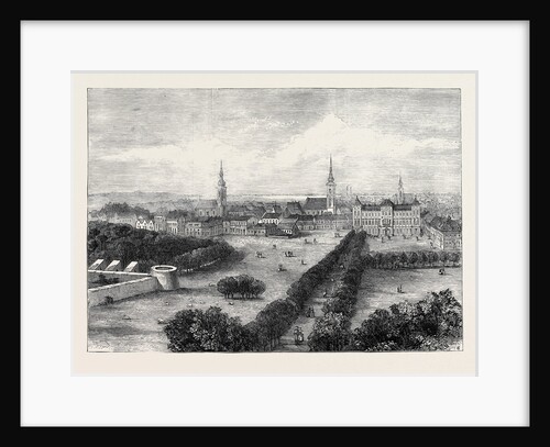 The Great Flood in Hungary: Szegedin Before the Inundation 1879 by Anonymous