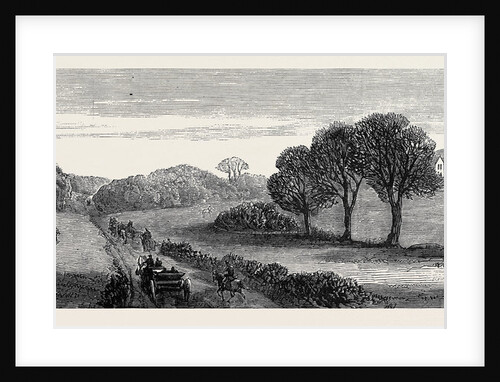 In the Meath Hunting Country: Holywood Rath House Ireland 1879 by Anonymous