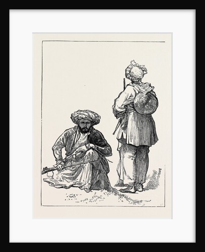 The Afghan War: Ghilzai Warriors 1879 by Anonymous