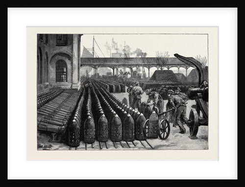 War Manufactures at Woolwich Arsenal: 700-Lb. Palliser Shells for the 38-Ton Guns 1879 by Anonymous