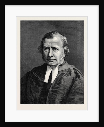 The Very Rev. C.J. Vaughan D.D. Master of the Temple the New Dean of Llandaff 1879 by Anonymous