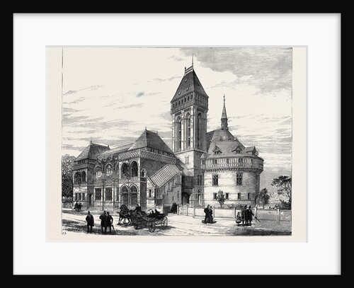 The Shakespeare Memorial Theatre Stratford-on-Avon 1879 by Anonymous
