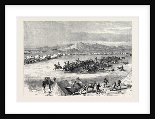 The Afghan War: Attack on General Biddulph's Rear-Guard at Khushk-I-Nakhud Charge of the 3rd Sind Horse 1879 by Anonymous