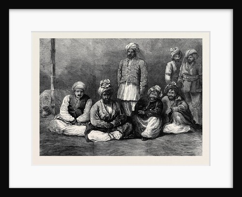 The Afghan War: Prisoners at Jellalabad 1879 by Anonymous