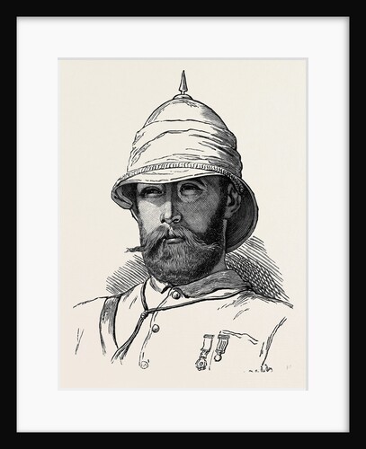 Major P.L.N. Cavagnari C.S.I. Political Officer with the Peshawur Field Force 1879 by Anonymous