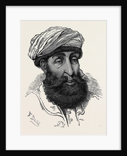 The Afghan War: Sayid Mahmoud Badshah of Kunar 1879 by Anonymous