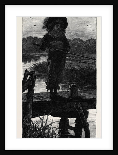Patience on a Monument. From the Exhibition at the Dudley Gallery 1879 by Anonymous