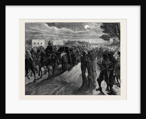 The Afghan War: Funeral of Lieutenant Harford 10th Hussars 1879 by Anonymous