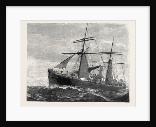 The New Indian Telegraph-Ship Patrick Stewart 1879 by Anonymous