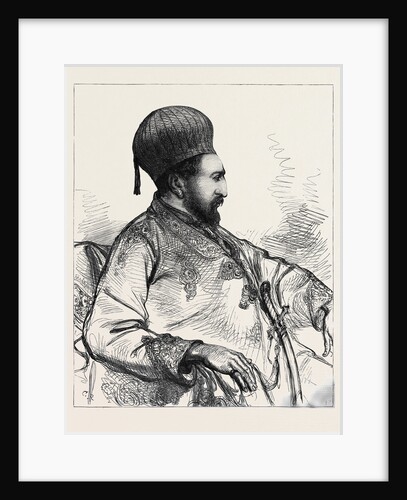 The Ameer Mahomed Yakoob Khan Wali of Cabul Ruler of Afghanistan 1879 by Anonymous