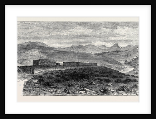 The Zulu War: Fort Melvill Near Isandhlwana by Anonymous