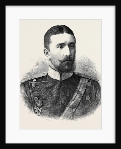 Prince Alexander Battenberg G.C.B. Prince Elect of Bulgaria 1879 by Anonymous