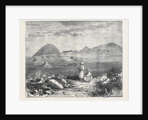 Afghan Sketches: The Ahin Posh Tope and Vihara Near Jellalabad 1879 by Anonymous
