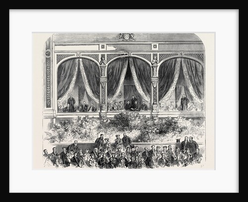 Grand Concert at the Crystal Palace: The Royal Box 1867 by Anonymous