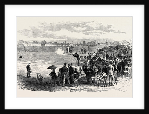The Gun Club Competing for the Challenge Vase at Shepherd's Bush London UK 1867 by Anonymous