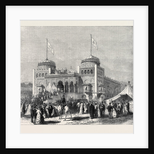 Palace of the Bey of Tunis 1867 by Anonymous