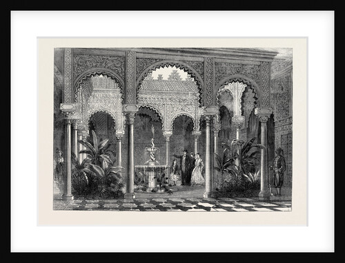 Interior of the Palace of the Bey of Tunis by Anonymous