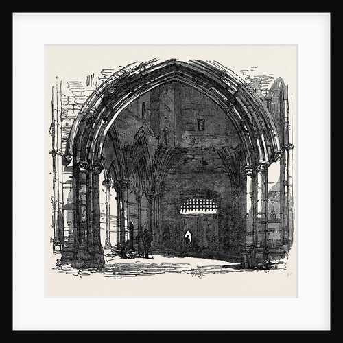 Bury St. Edmunds: Interior of the Abbey Gate 1867 by Anonymous