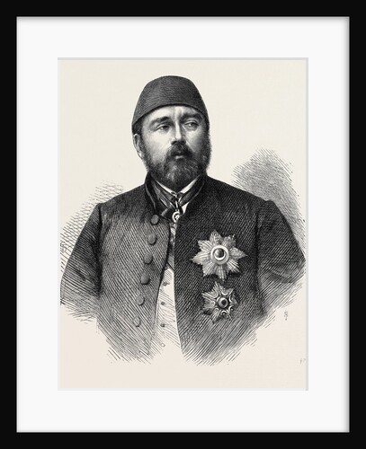 Ismail Pacha G.C.B. Viceroy of Egypt 1867 by Anonymous
