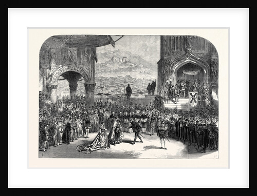 Scene from Don Carlos at the Royal Italian Opera 1867 by Anonymous