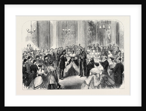 Reception of the Viceroy of Egypt by the Lord Mayor at the Mansion House London UK 1867 by Anonymous