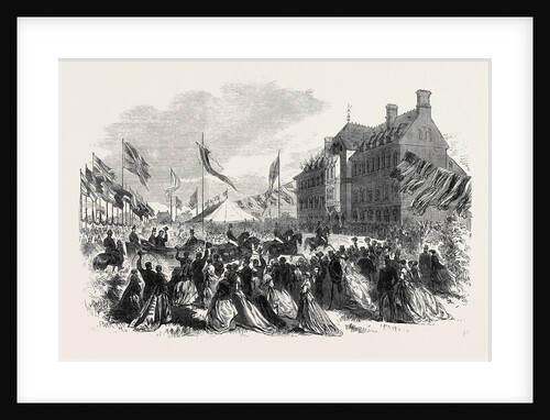 Opening of the International College by the Prince of Wales: Arrival of His Royal Highness 1867 by Anonymous