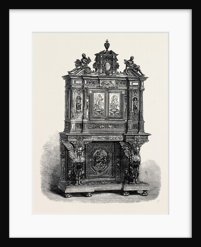 The Paris International Exhibition: Sideboard Exhibited by M. Fourdinois France 1867 by Anonymous