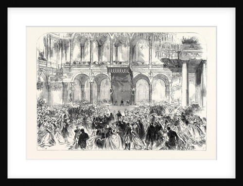 Ball in Honour of the Sultan at the New India Office Westminster London UK 1867 by Anonymous