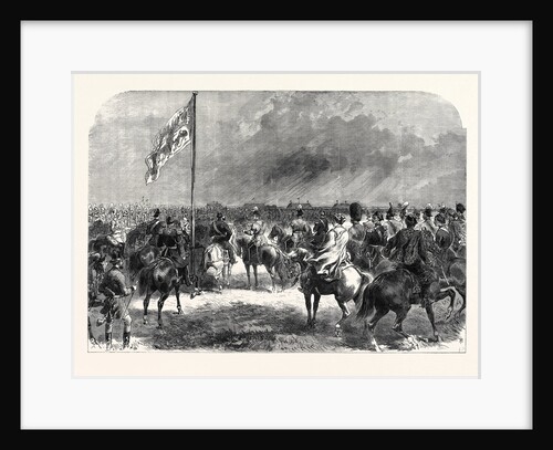 Review of the Guards and Volunteers Last Saturday on Wimbledon Common UK 1867 by Anonymous