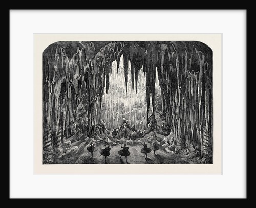The Caverns of Ice at the Alhambra Leicester Square London UK 1867 by Anonymous