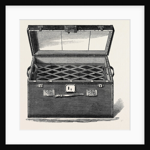 Wilks's Airtight Portmanteau Open 1867 by Anonymous