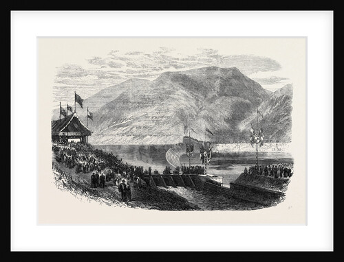 Opening of the Henares Canal of the Iberian Irrigation Company in Spain 1867 by Anonymous