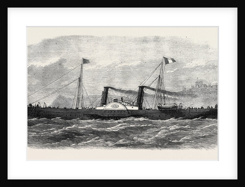 The Louise Marie Ostend and Dover Packet-Boat 1867 by Anonymous