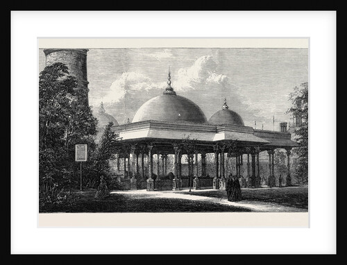 The British Boiler House in the Park of the Paris Exhibition France 1867 by Anonymous