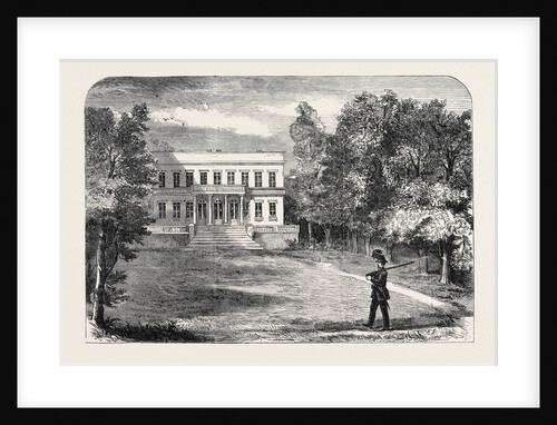Tervueren Near Brussels the Residence of the Empress Charlotte of Mexico Belgium 1867 by Anonymous