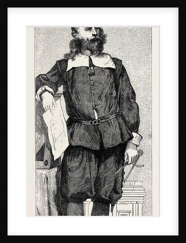 Inigo Jones, Mosaic Portraits in the South Kensington Museum London UK 1867 by Anonymous